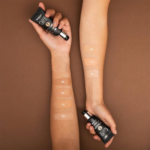 Крем тональный для лица `DEBORAH` 24ORE CARE PERFECTION EXTREME WEAR тон 02 бежевый — изображение 3