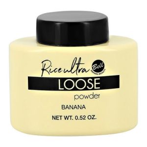 Пудра рассыпчатая для лица `BELL` RICE ULTRA LOOSE POWDER тон 01 рисовая, фиксирующая