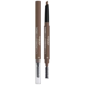 Карандаш для бровей `DEBORAH` 24ORE EXTRA EYEBROW PENCIL стойкий тон 02 средний