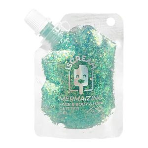 Глиттер для лица, тела и волос `ISCREAM` MERMAZING гель тон 05 dream