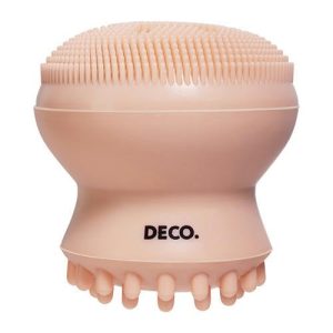 Щеточка для очищения лица и взбивания пены `DECO.`