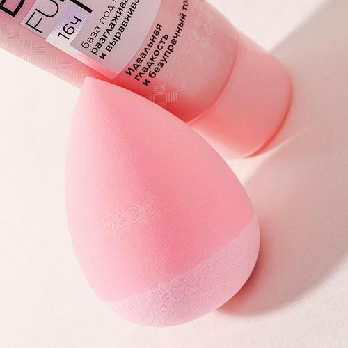 Спонж для макияжа `DECO.` BASE с силиконовым напылением — изображение 3
