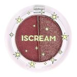 Тени для век с базой `ISCREAM` CHOICE 2 в 1 тон 01-02 (fairy)