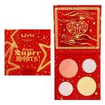 Палетка хайлайтеров `NYX PROFESSIONAL MAKEUP` GIMME SUPER STARS! 4 оттенка