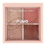 Палетка теней для век `NOVO` COLOR CARNIVAL PARTY тон 04