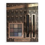Набор декоративной косметики `REVOLUTION` SMOKEY EYES (палетка теней для век, тушь для ресниц, карандаш для глаз)