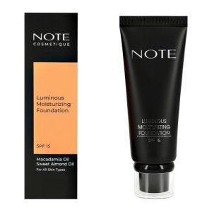 Основа тональная для лица `NOTE` LUMINOUS MOISTURIZING FOUNDATION увлажняющая с эффектом сияния тон 116