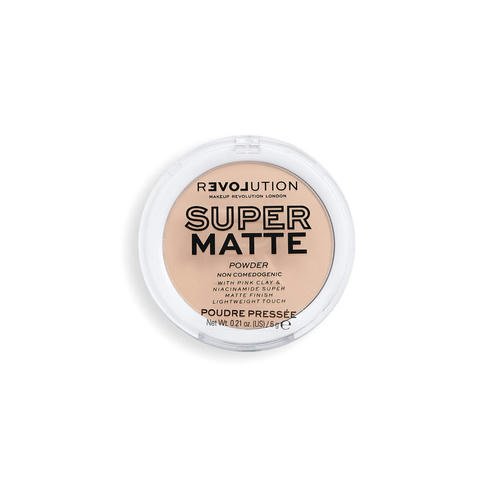 Пудра рассыпчатая для лица `REVOLUTION` SUPER MATTE vanilla — изображение 2