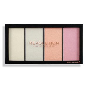 Палетка хайлайтеров для лица `REVOLUTION` RELOADED тон lights warm