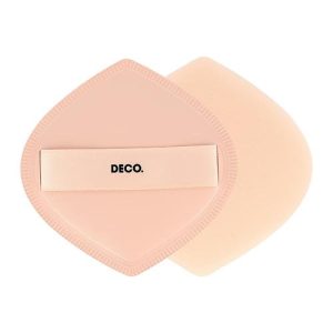 Пуховка-кушон для макияжа `DECO.` каплевидная большая