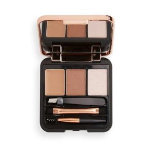 Набор для моделирования бровей `REVOLUTION` BROW SCULPT KIT тон dark brown