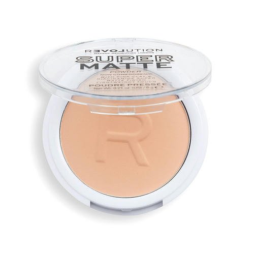 Пудра рассыпчатая для лица `REVOLUTION` SUPER MATTE vanilla
