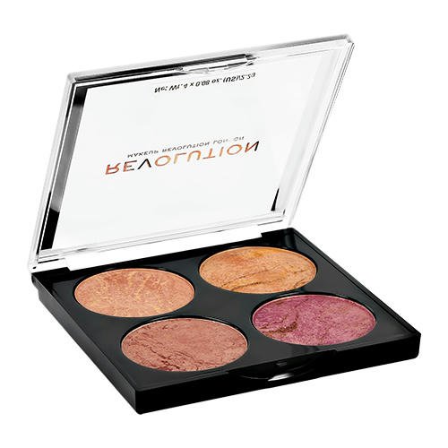 Хайлайтер `REVOLUTION` CHEEK KIT тон fresh perspective 4 в 1 — изображение 2