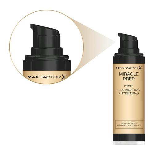 Праймер для лица `MAX FACTOR` MIRACLE PREP увлажняющий с эффектом сияния — изображение 3