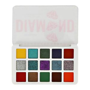 Палетка теней для век `ISCREAM` DIAMOND (fiesta) тон 01-15