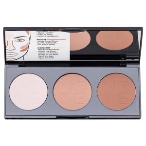 Палетка для контурирования `NOTE` PERFECTING CONTOURING POWDER PALETTE пудровая тон 02