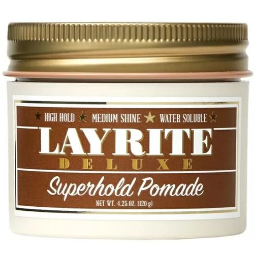 Layrite Super Hold Pomade - Помада для укладки волос 120 гр — изображение 2