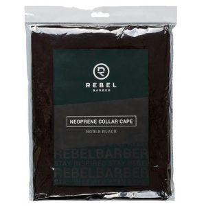 Rebel Barber Noble Black - Пеньюар с неопреновым воротником