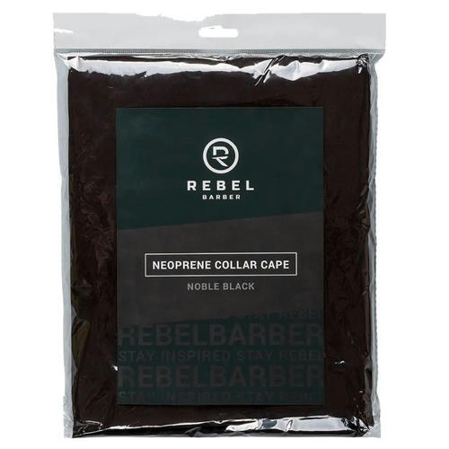 Rebel Barber Noble Black - Пеньюар с неопреновым воротником