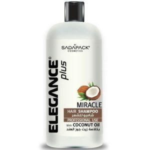 Elegance Miracle Hair Shampoo - Шампунь для волос с кокосовым маслом 1000 мл