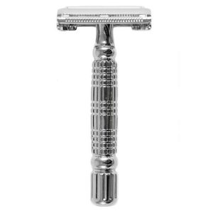 Rockwell R1 White Chrome - Т-образная бритва Белый хром