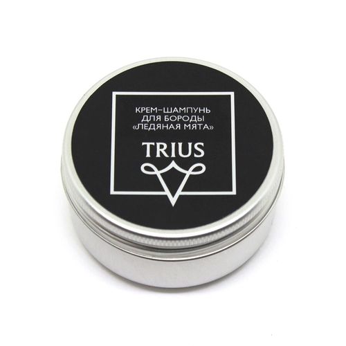 Trius Beard Shampoo - Крем-шампунь для бороды Ледяная мята 50 мл — изображение 3