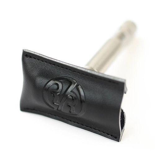 Rockwell - Чехол для лезвия Т-образной бритвы защитный Черная кожа — изображение 2