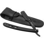 Markhor All Matte Black Straight Razor - Бритва шаветт