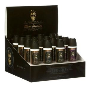 Men Stories Barber Pulp Chatain Set - Набор Камуфляж краска-спрей для бороды 16 шт