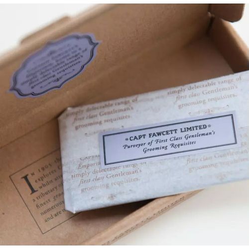 Captain Fawcett Leather Case for Folding Pocket Moustache Comb - Кожаный чехол для расчески для усов — изображение 4