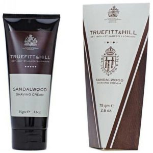 Truefitt and Hill Sandalwood Shaving Cream - Крем для бритья Сандал 75 мл