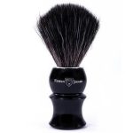 Edwin Jagger 21P16 - Помазок черная смола искусственный ворс