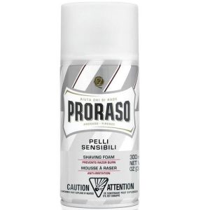 Proraso Sensitive Green Tea Shaving Foam - Пена для бритья Зелёный Чай и Овёс 300 мл