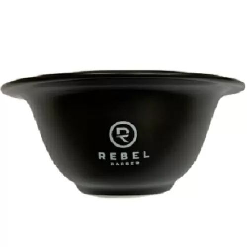 Rebel Barber Black Matt Shaving Bowl - Фарфоровая чаша для бритья — изображение 2