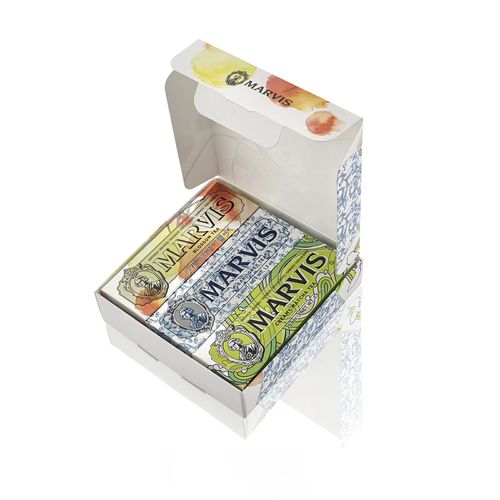 Marvis Tea Collection Pack - Набор зубных паст 3 шт по 25 мл — изображение 3