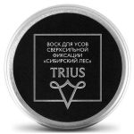 Trius Moustache Wax - Воск для усов сверхсильной фиксации Сибирский лес 15 мл