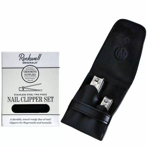 Rockwell Nail Clipper Set - Набор кусачек для ногтей, нержавеющая сталь, 2 предмета, чехол — изображение 2