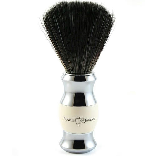 Edwin Jagger 21SB367CR - Помазок слоновая кость искусственный ворс