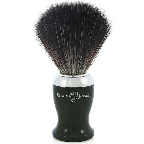Edwin Jagger 21SB726CR - Помазок черная смола искусственный ворс