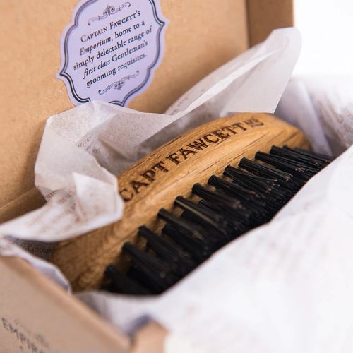 Captain Fawcett Wild Boar Bristle Beard Brush - Щетка для бороды — изображение 5