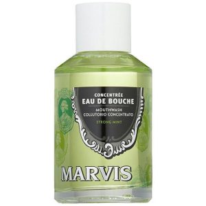 Marvis Mouthwash Strong Mint - Ополаскиватель - концентрат для полости рта Сильная мята 120 мл