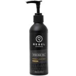 Rebel Barber Shaving Gel Smoky Leather - Гель для бритья 200 мл