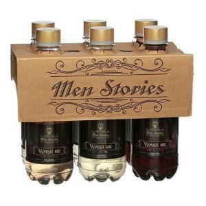 Men Stories Wash Me - Набор шампуней для волос 6 шт
