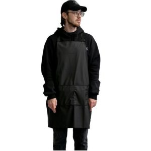 Rebel Barber Matte Black - Полиуретановый парикмахерский фартук