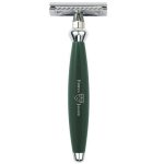 Edwin Jagger B4SR - Станок темно-зеленый Т-образный