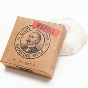 Captain Fawcett Luxurious Shaving Soap - Мыло для бритья (сменный блок) 110 гр