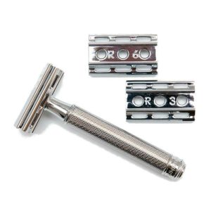 Captain Fawcett Fully Adjustable Double Edged Razor - Станок хром T-образный