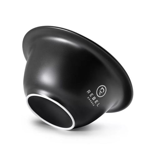 Rebel Barber Black Matt Shaving Bowl - Фарфоровая чаша для бритья — изображение 5