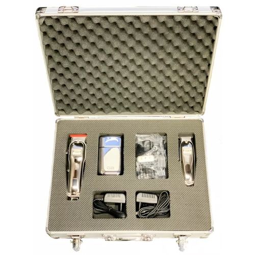 GB Professional Barber Combo - Набор инструментов в кейсе, Серебро — изображение 2