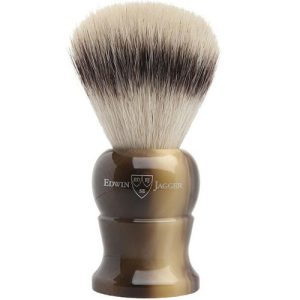 Edwin Jagger 1EJ282SYNST - Помазок светлый рог искусственный ворс